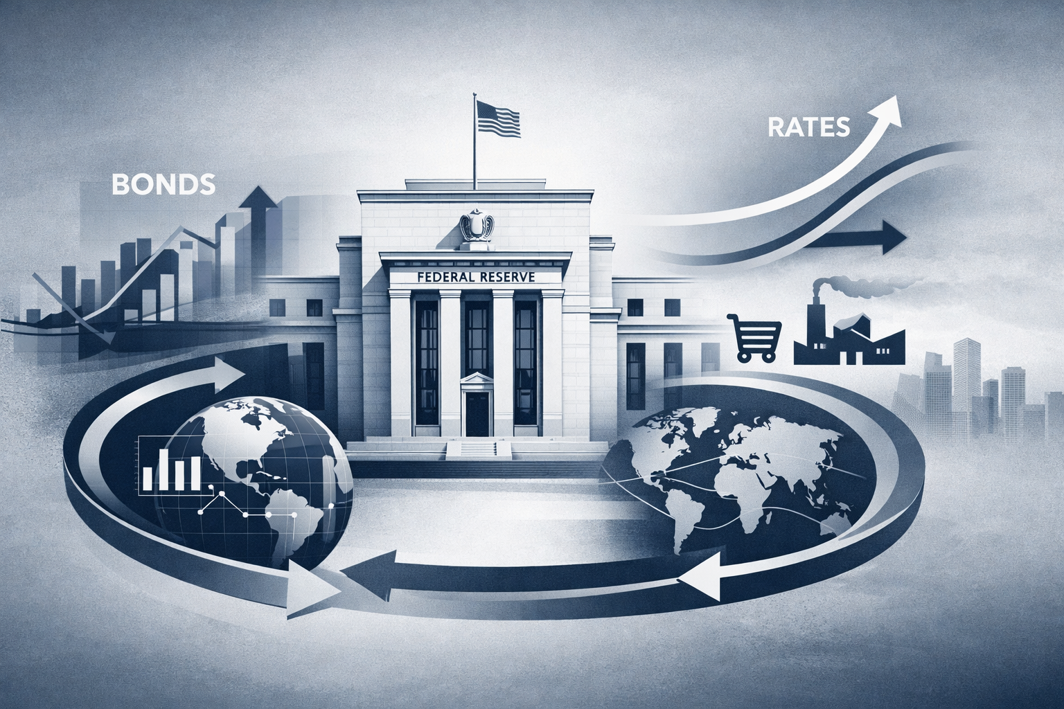 Fed kiểm soát kinh tế Mỹ hay bị hệ thống tài chính dẫn dắt?