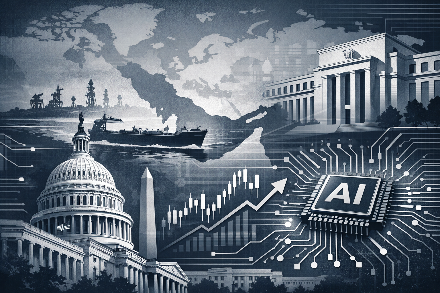 Bản tin Hoa Kỳ 16–22/03/2026: Hormuz, Fed, AI